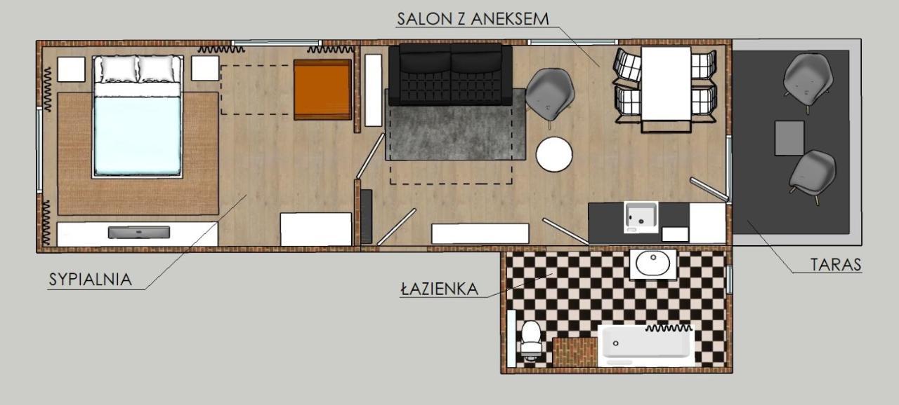 Apartament W Sasiedztwie Lasu 1800M Od Morza Сопот Екстер'єр фото